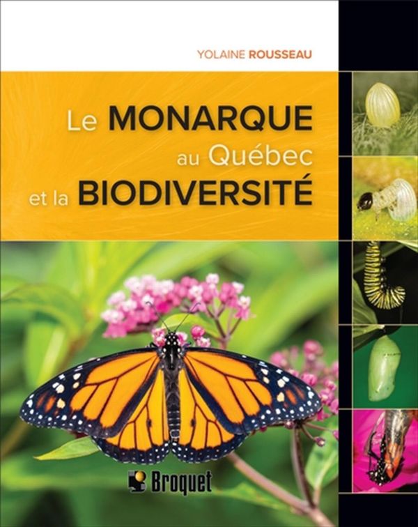 Couverture du livre: Le monarque au Québec et la biodiversité - Yolaine Rousseau